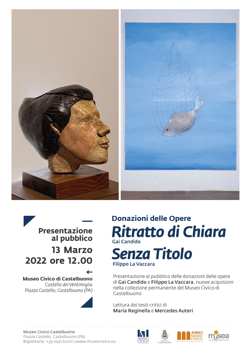 Presentazione al pubblico delle opere di Gai Candido e Filippo La Vaccara