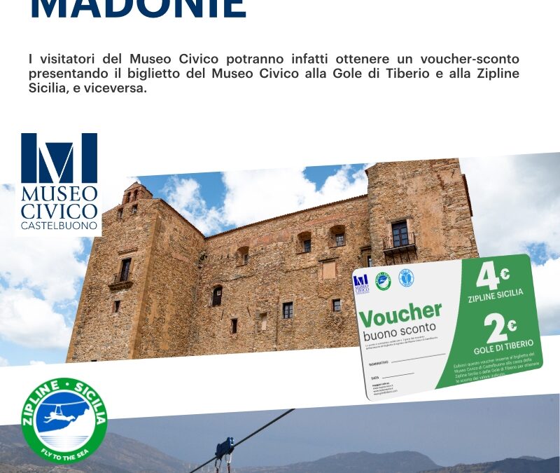 Arte, Natura, Avventura sulle Madonie” – Collaborazione tra il Museo Civico di Castelbuono, le Gole di Tiberio e la Zipline Sicilia