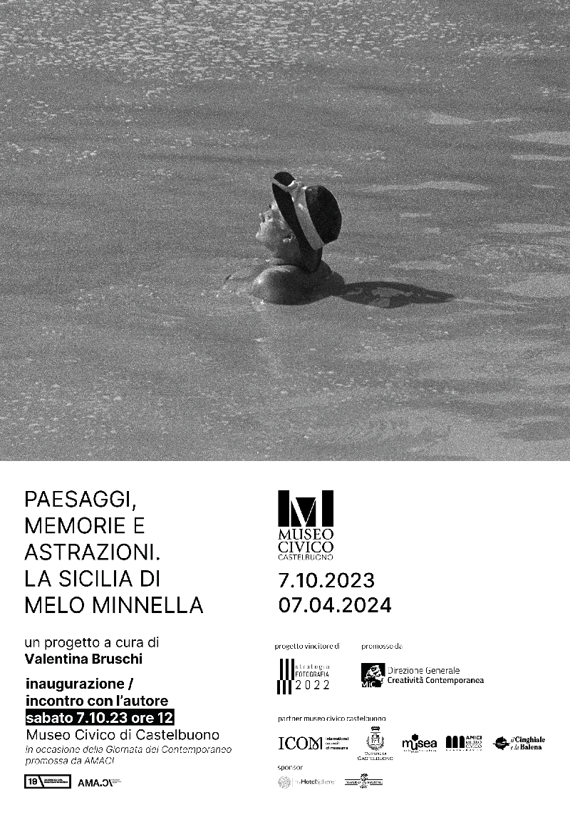 Locandina mostra Paesaggi, Memorie e Astrazioni