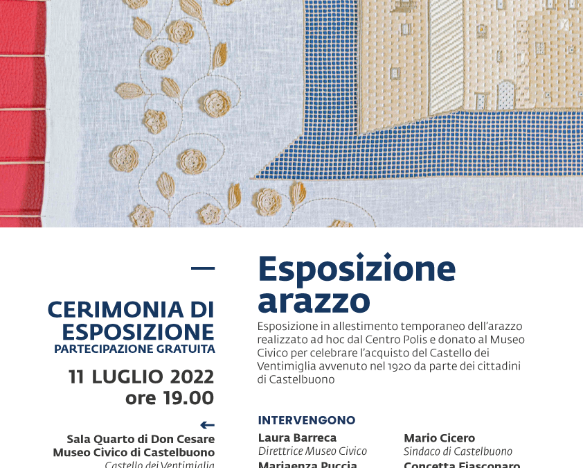 Esposizione arazzo